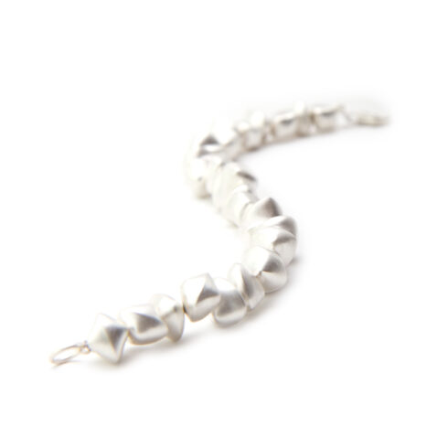 Silberarmband "Kiesel"