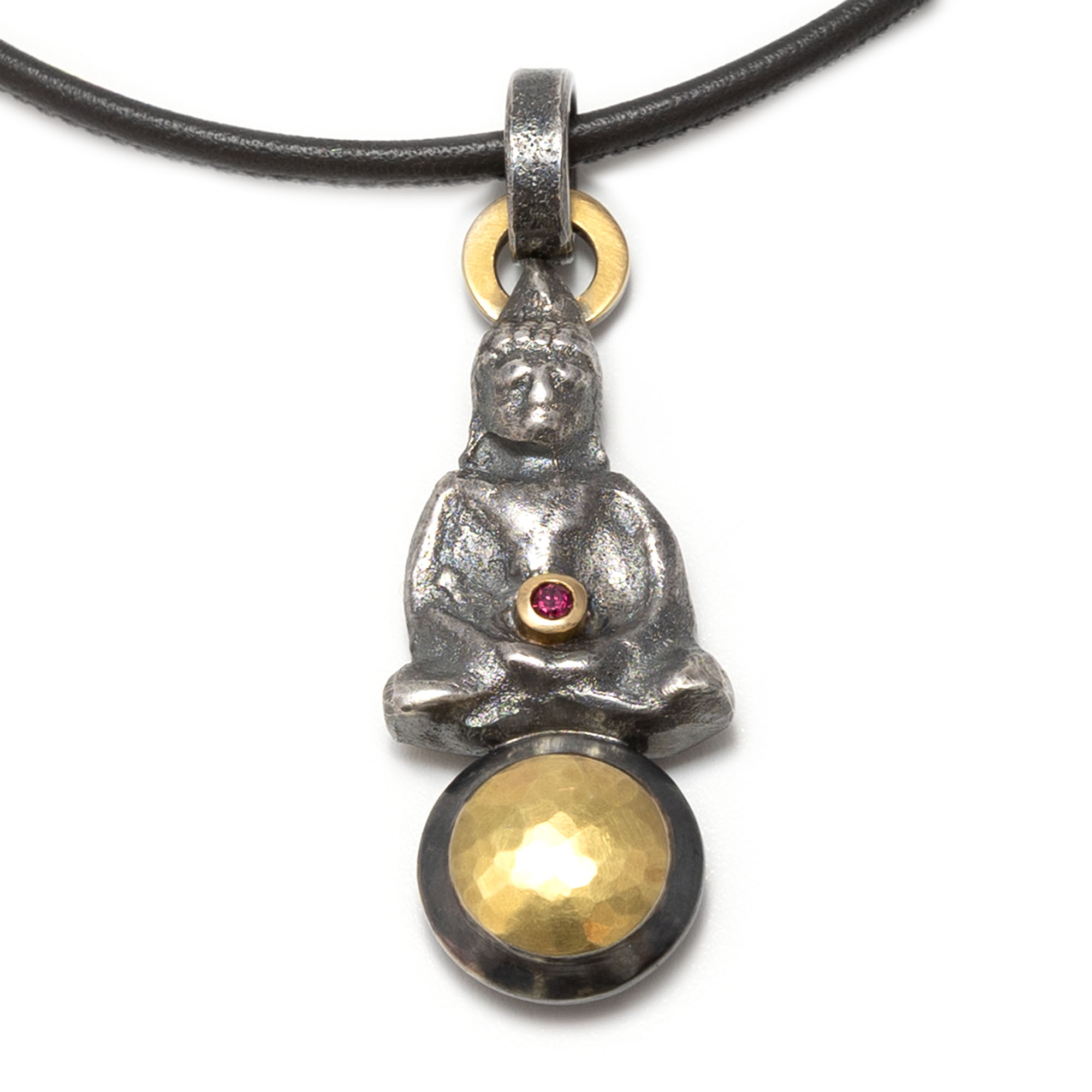 Anhänger "Black Buddha"