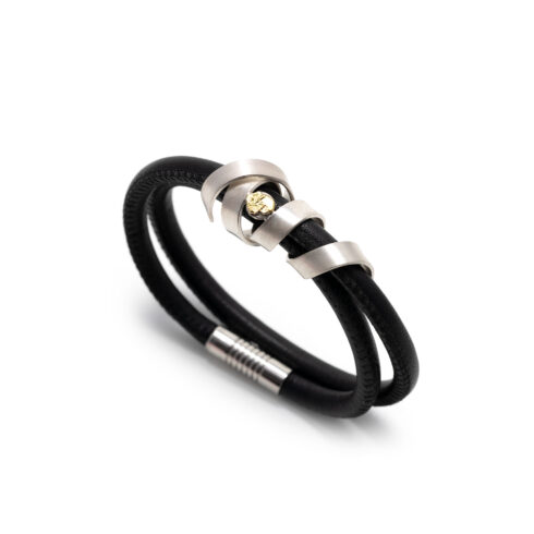 Lederarmband "Roller Coaster"