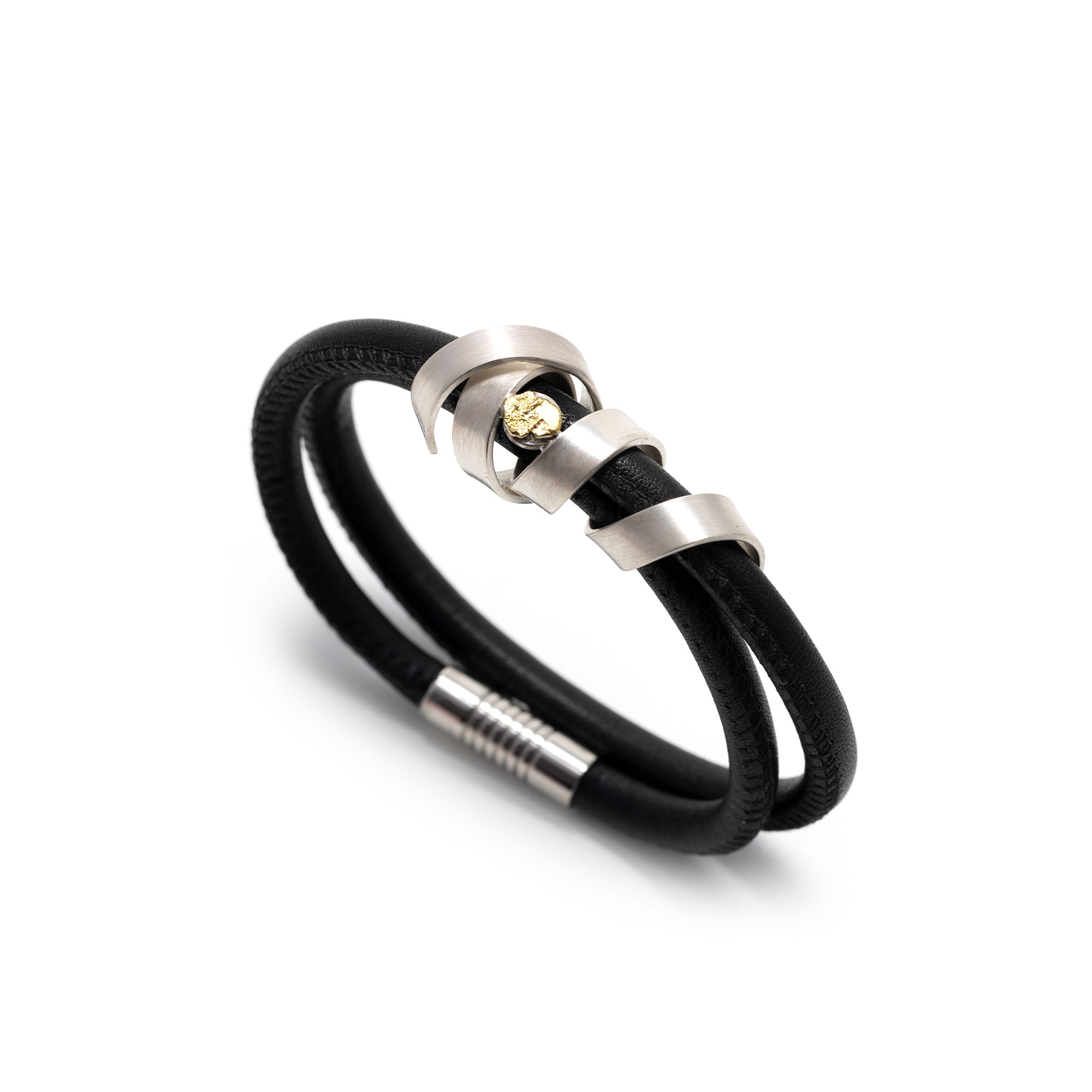 Lederarmband "Roller Coaster"