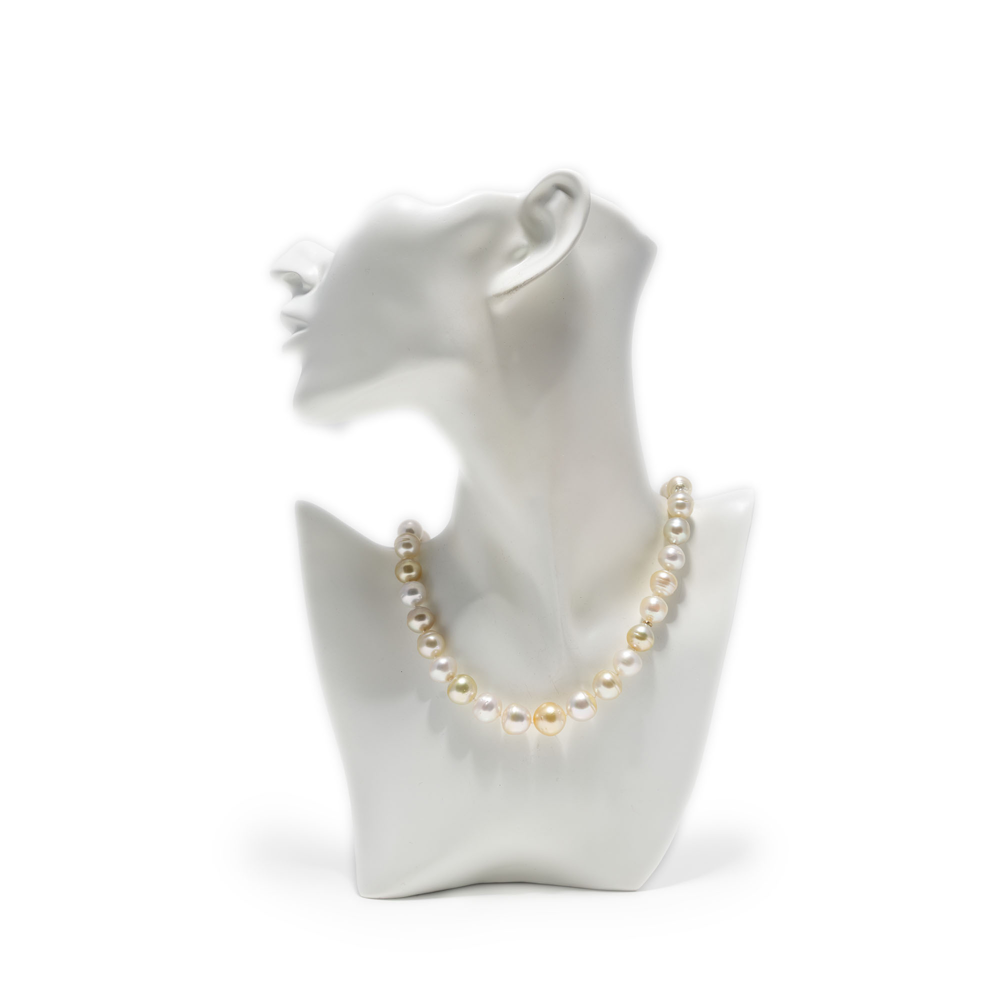 Collier "Rio Dorado", Südseeperlen