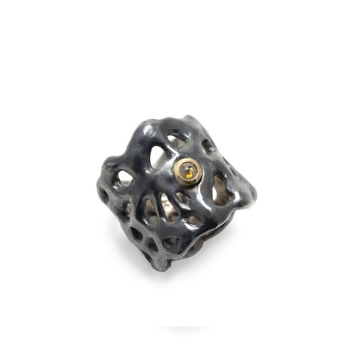 Silberring "Labyrinth"