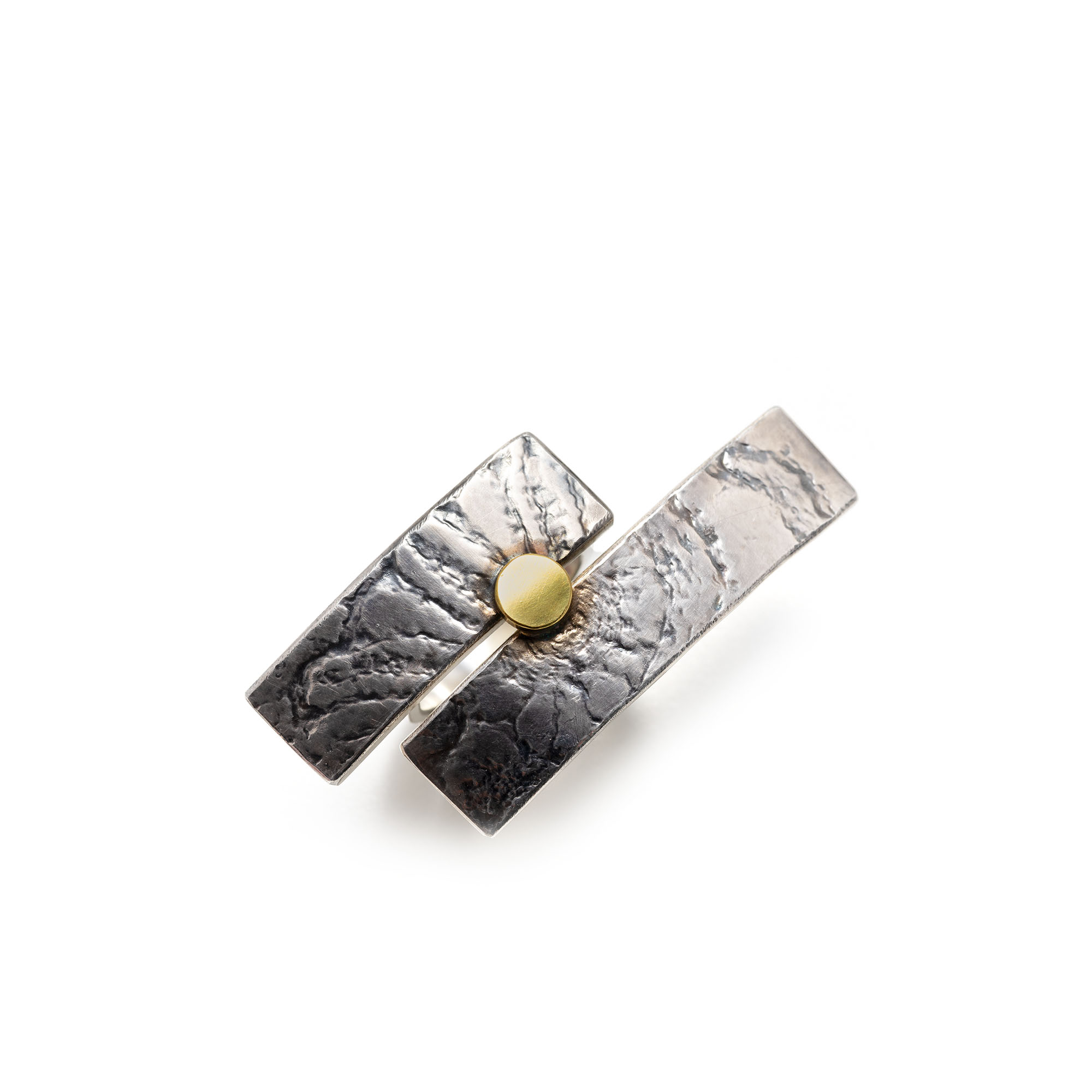 Silberring "Rochade"